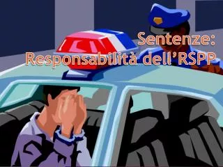 sentenze responsabilit dell rspp