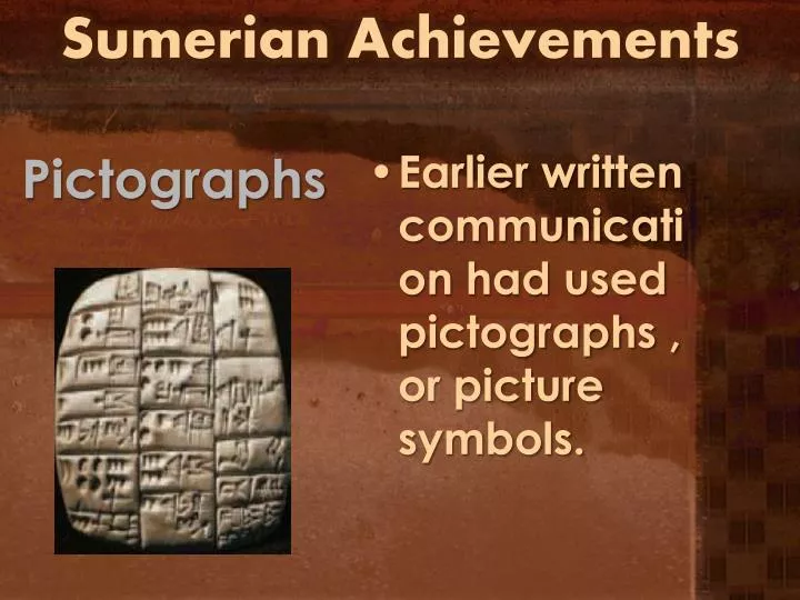 pictographs