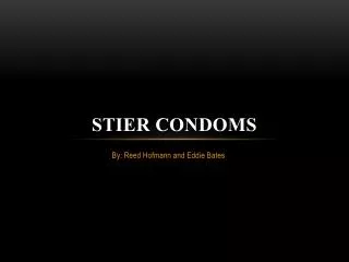 Stier Condoms