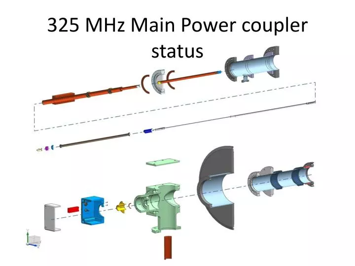 325 mhz main power coupler status