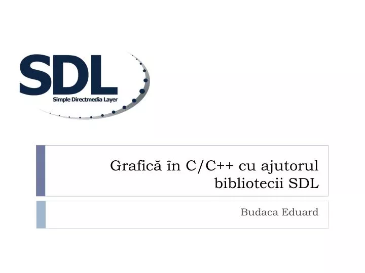 grafic n c c cu ajutorul bibliotecii sdl