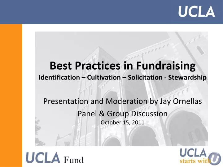 best practices in fundraising identification cultivation solicitation stewardship