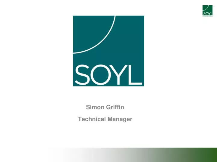 simon griffin technical manager