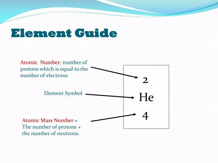 element guide