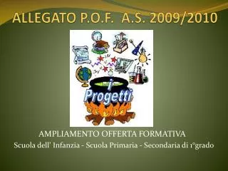 allegato p o f a s 2009 2010