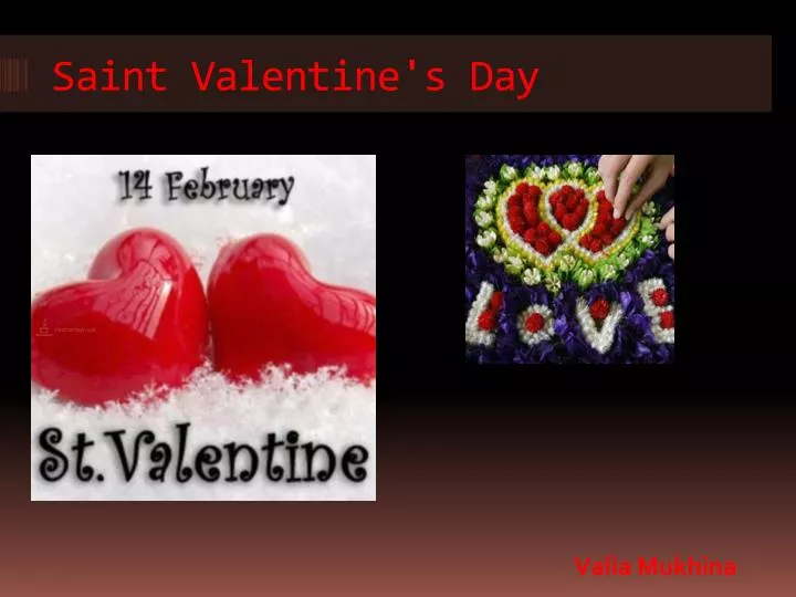 saint valentine s day