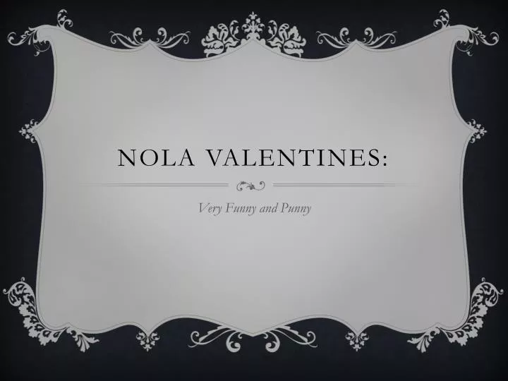 nola valentines