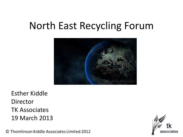 north east recycling forum