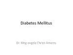Diabetes Mellitus