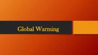 global warming