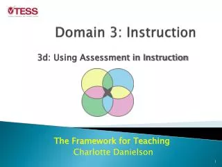 Domain 3: Instruction