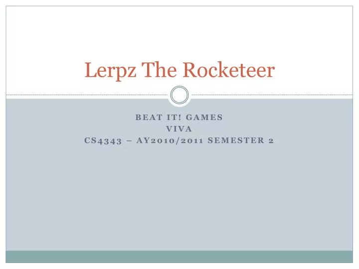 lerpz the rocketeer