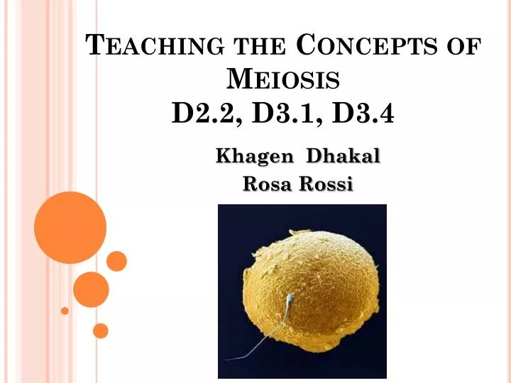teaching the concepts of meiosis d2 2 d3 1 d3 4