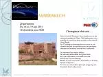 MARRAKECH - slide 1