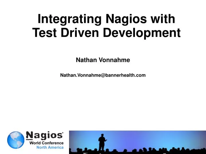 integrating nagios with test driven development