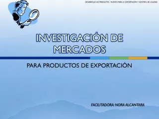 investigaci n de mercados
