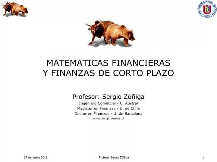 matematicas financieras y finanzas de corto plazo