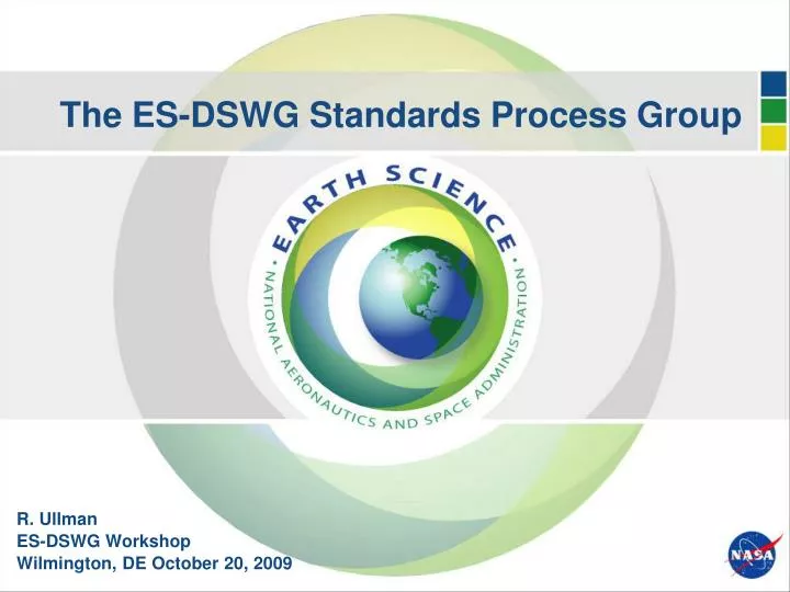 the es dswg standards process group