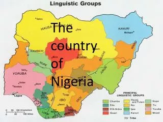 The country of Nigeria