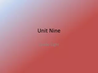 unit nine