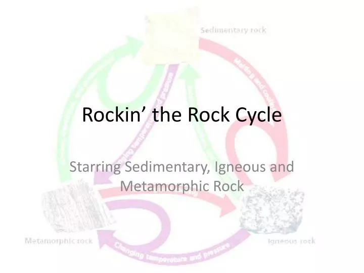 rockin the rock cycle