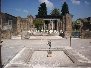 House of the faun