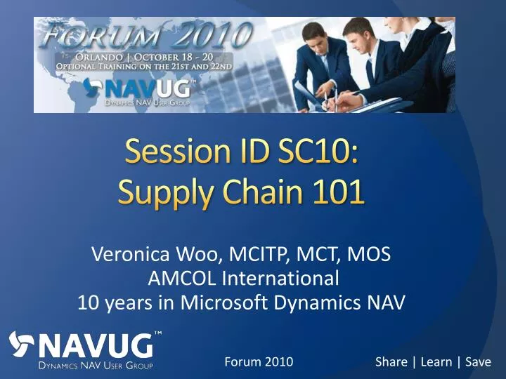 session id sc10 supply chain 101