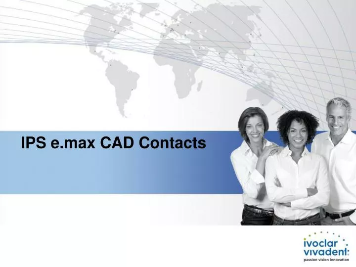 ips e max cad contacts