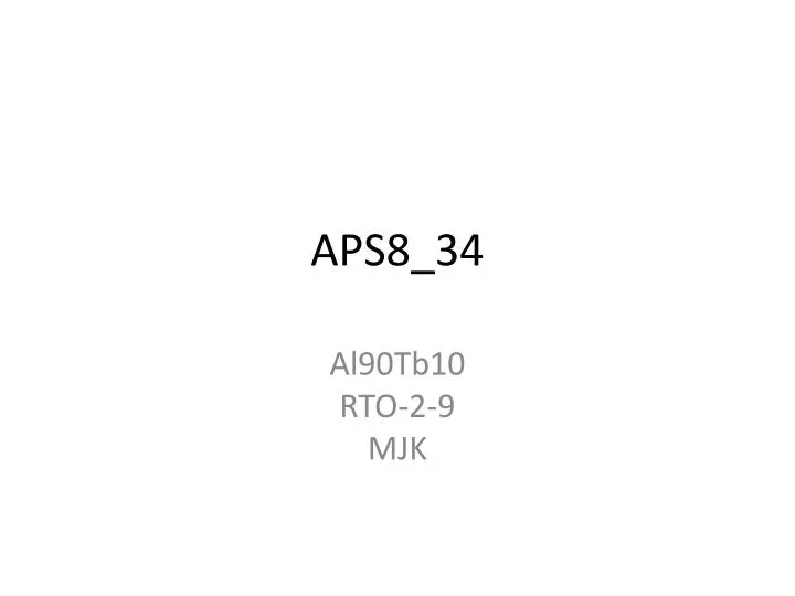 aps8 34