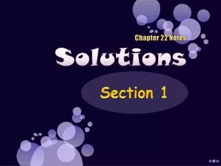 Chapter 22 Notes Solutions