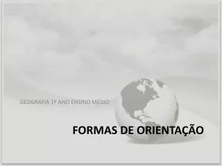 formas de orienta o