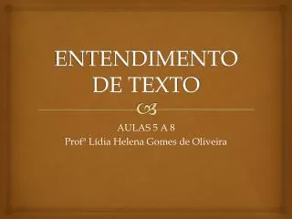 entendimento de texto