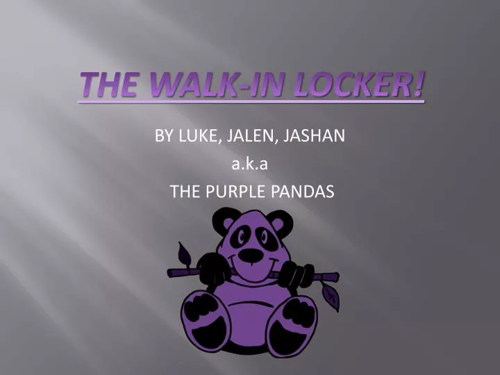 by luke jalen jashan a k a the purple pandas