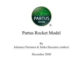 partus rocket model