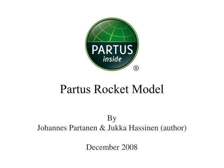 partus rocket model