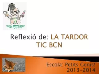 reflexi de la tardor tic bcn