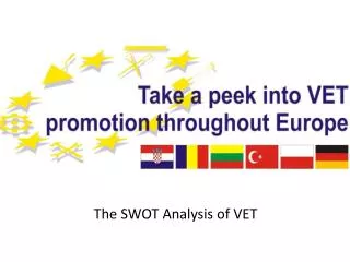 The SWOT Analysis of VET