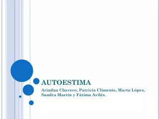 autoestima