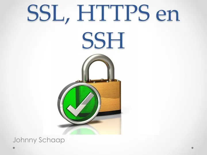 ssl https en ssh