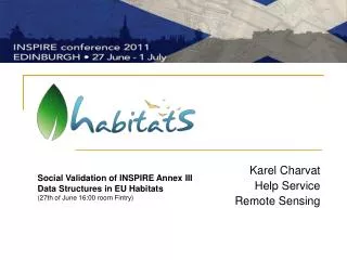 Karel Charvat Help Service Remote Sensing