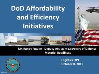 Mr. Randy Fowler | Deputy Assistant Secretary of Defense
