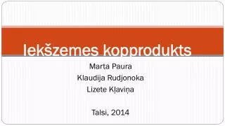 iek zemes kopprodukts