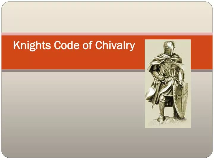 knights code of chivalry