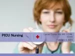 PICU Nursing - slide 1