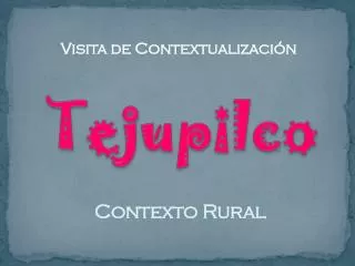 contexto rural