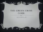 THE GREEN CROSS CODE - slide 1