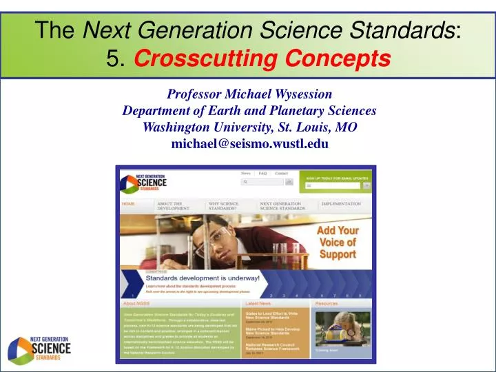 the next generation science standards 5 crosscutting concepts