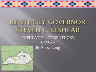 Kentucky Governor Steven L. Beshear