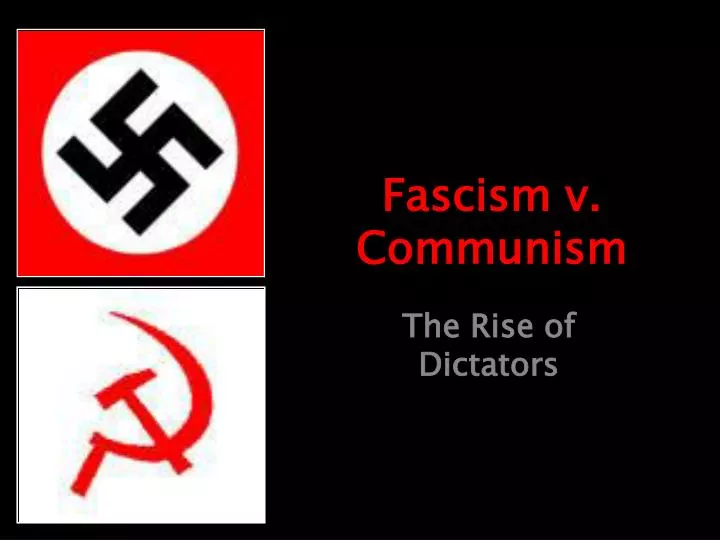 fascism v communism