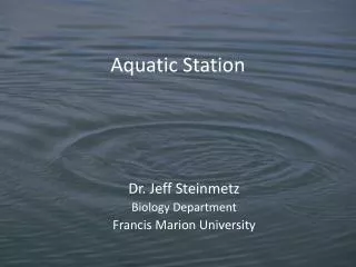 Aquatic Station